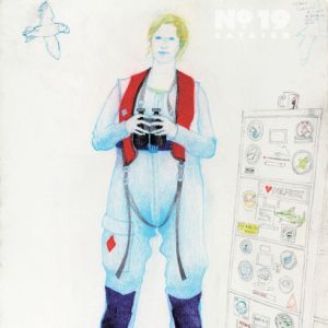 Bird woman, University of Aberdeen Research Station, Cromarty Bird woman, University of Aberdeen Research Station, Cromarty