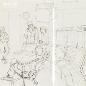 Brent Delta control room, nib-nabs Brent Delta control room, nib-nabs